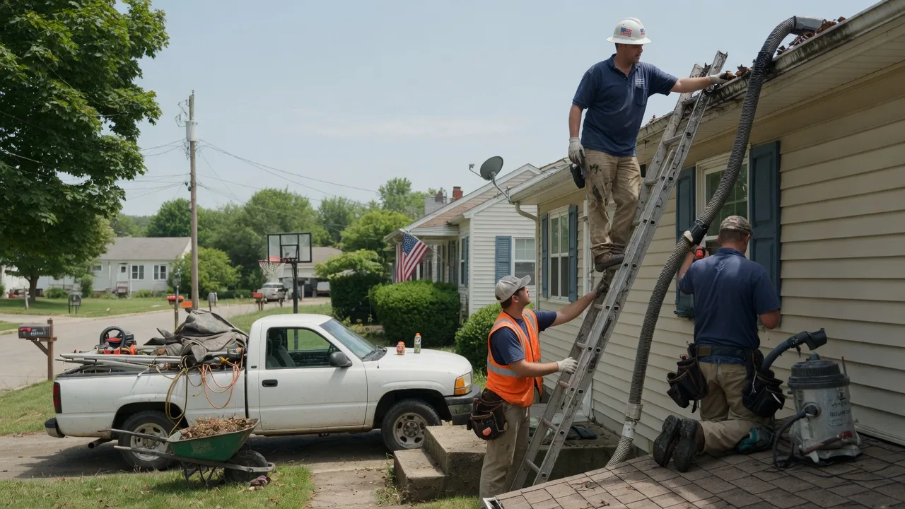 Gutter Installation in Husser, LA near me